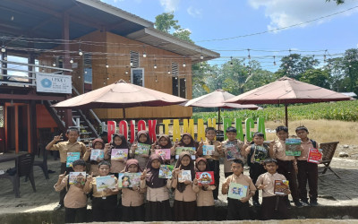 Perpustakaan Cantik Desa Bacu Punya Ribuan Koleksi Buku, Sediakan Wifi Gratis